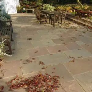 AUTUMN BROWN SANDSTONE PATIO PAVING SLABS