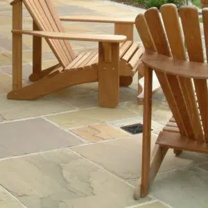 RAJ GREEN SANDSTONE PATIO PAVING SLABS
