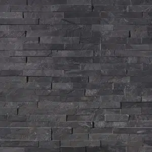 Ledge Stone Jak Black Slate 600x150mm (21.60m2)