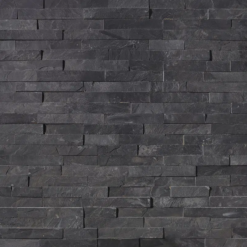 Ledge Stone Jak Black Slate 600x150mm (21.60m2)