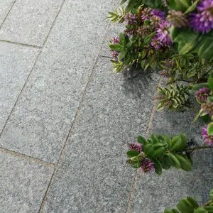 Misty Black Pearl Granite Paving