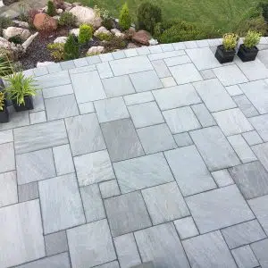 Dove Grey Paving