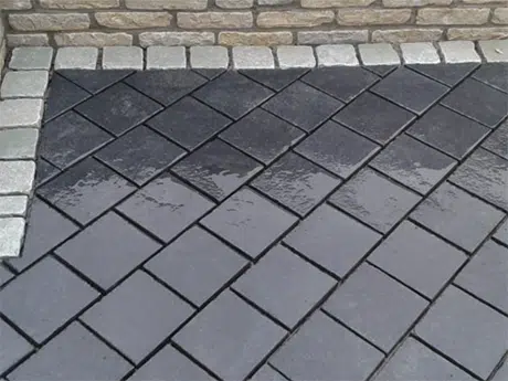 Black Lime Cobbles Setts