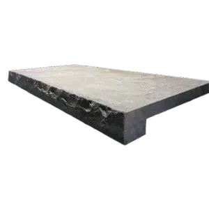 Antique Black Sandstone Rebated Coping