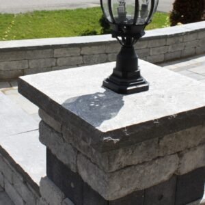 Antique Black Pier Caps