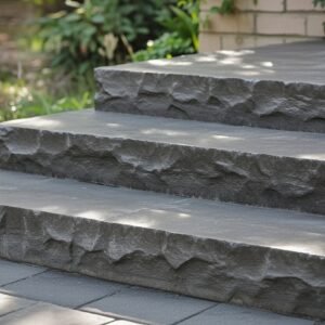 Antique Black Block Steps